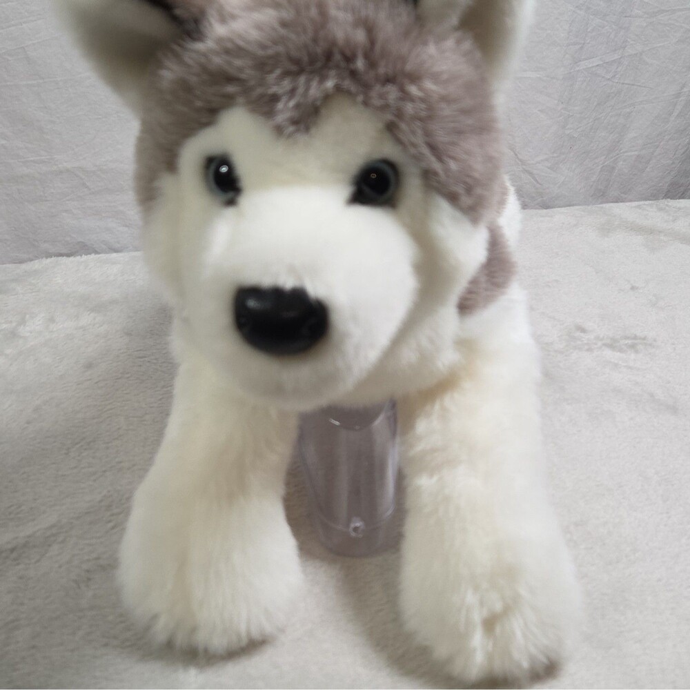 Douglas DLux Geno Husky Plush 19" Stuffed Animal Dog 2446 EUC With Butt Tag